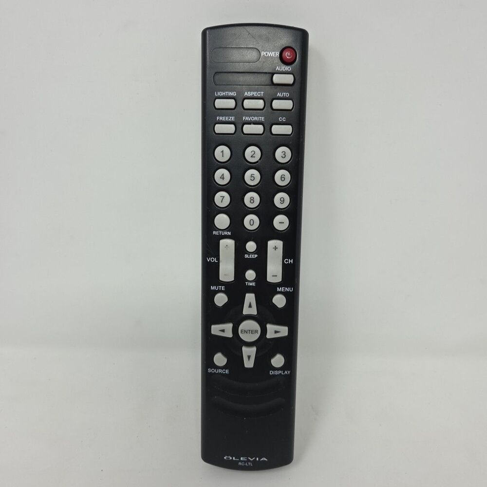 Olevia RC-LTL Remote Control Black Replacement for HDTV LCD TV Original OEM